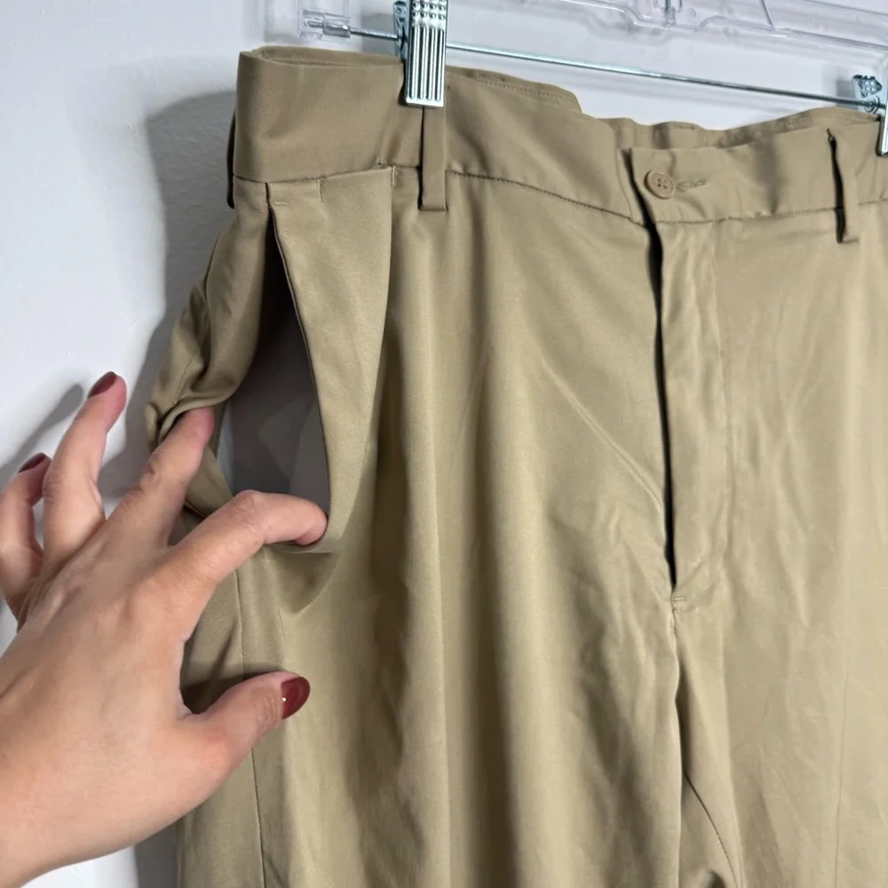 Polo Ralph Lauren Men's‎ Performance Stretch Classic Fit Pants Khaki Tan 36 x 30